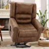 Large Power Lift Electric Recliner Chair for Elderly with Massage and Heat,Overstuffed Recliner, Heavy Duty Sofa for Living Room